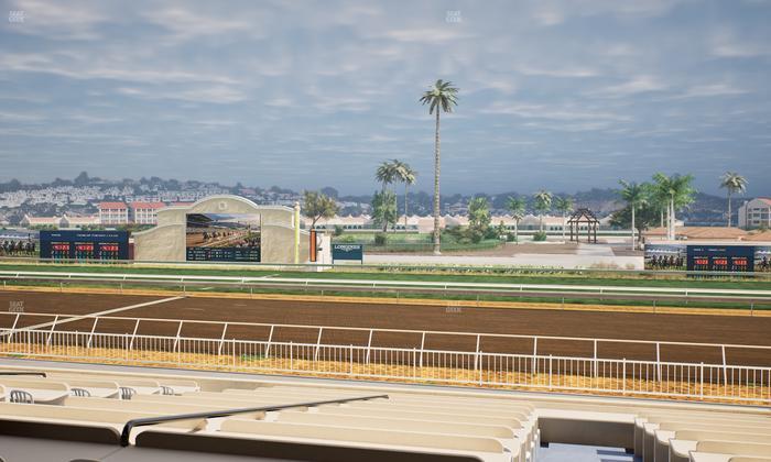 Del Mar Thoroughbred Club - Section Clubhouse Box 3 B Lvl 2 Seat View
