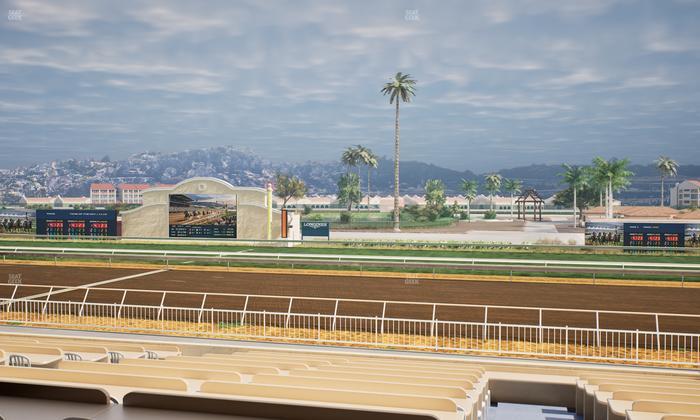 Del Mar Thoroughbred Club - Section Clubhouse Box 3 B Lvl 2 Seat View