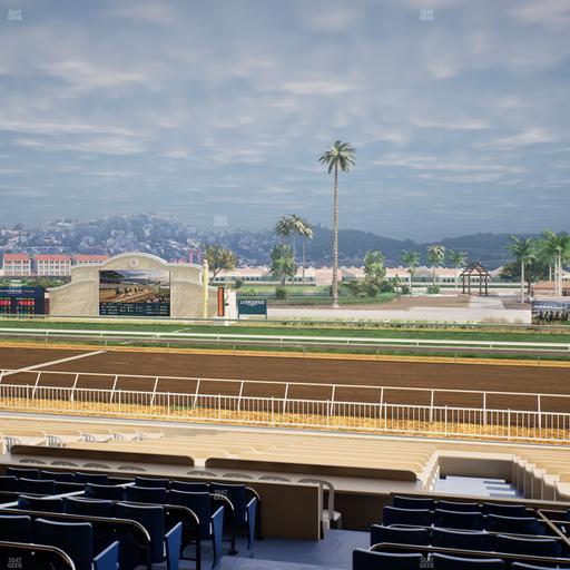 Del Mar Thoroughbred Club - Section Clubhouse Box 3 D Lvl 2 Seat View