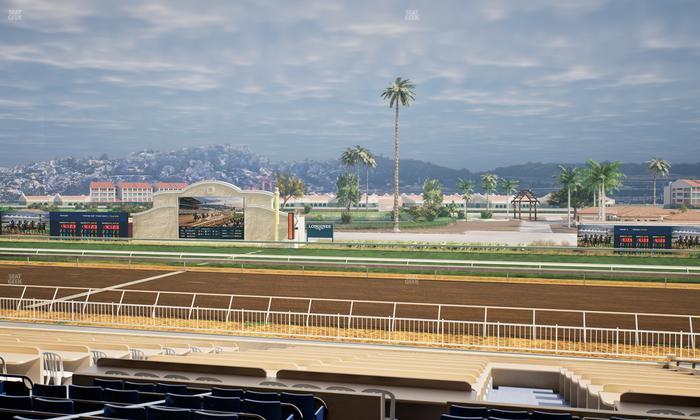 Del Mar Thoroughbred Club - Section Clubhouse Box 3 D Lvl 2 Seat View