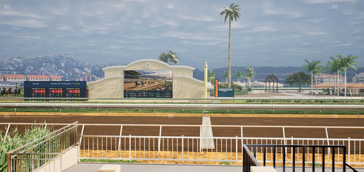 Del Mar Thoroughbred Club - Section Clubhouse Box 301 Lvl 1 Seat View