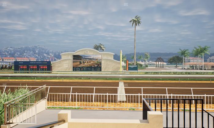 Del Mar Thoroughbred Club - Section Clubhouse Box 301 Lvl 1 Seat View