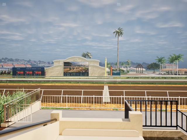 Del Mar Thoroughbred Club - Section Clubhouse Box 301 Lvl 1 Seat View