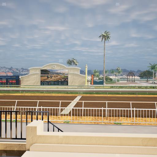 Del Mar Thoroughbred Club - Section Clubhouse Box 302 Lvl 1 Seat View