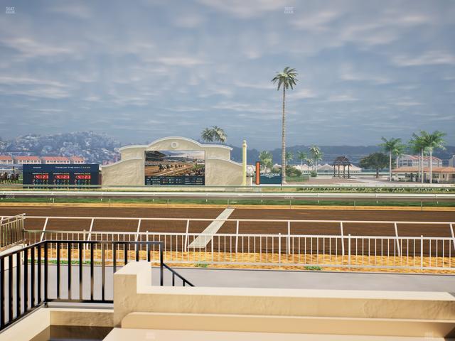 Del Mar Thoroughbred Club - Section Clubhouse Box 302 Lvl 1 Seat View