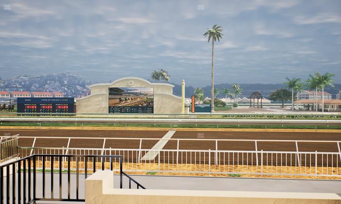 Del Mar Thoroughbred Club - Section Clubhouse Box 302 Lvl 1 Seat View