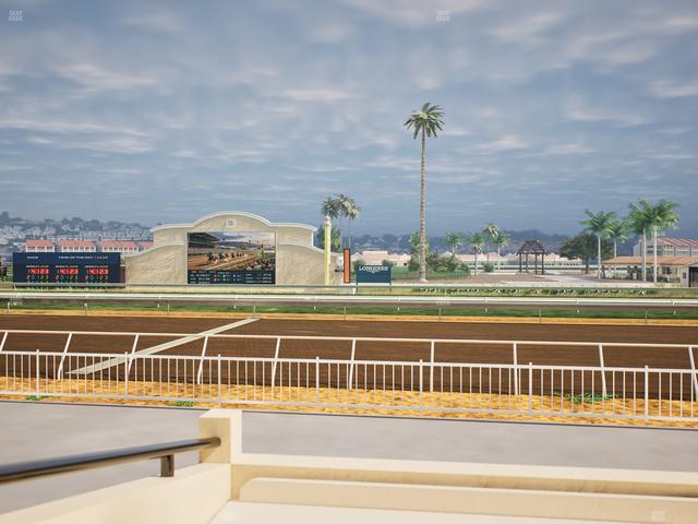 Del Mar Thoroughbred Club - Section Clubhouse Box 303 Lvl 1 Seat View