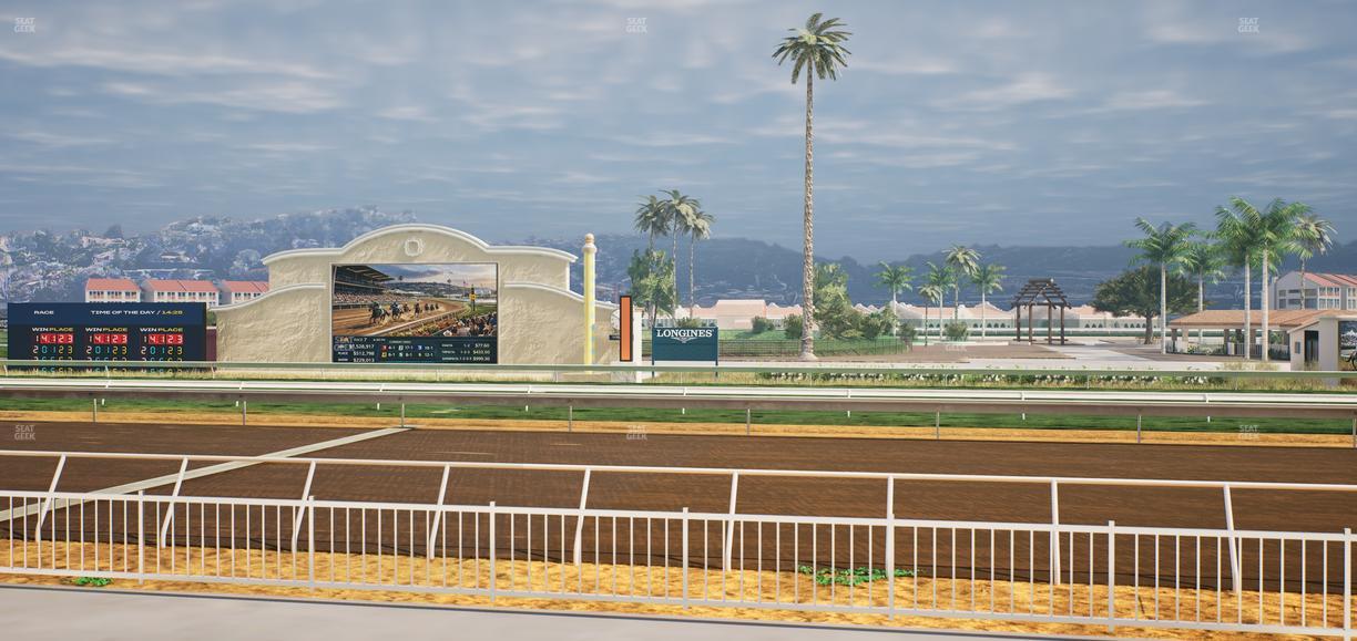 Del Mar Thoroughbred Club - Section Clubhouse Box 304 Lvl 1 Seat View