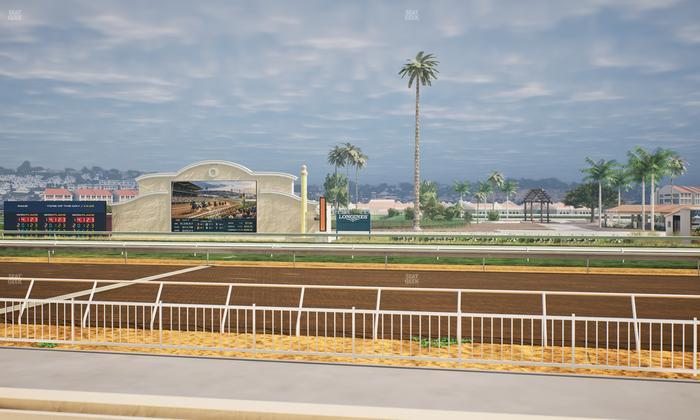 Del Mar Thoroughbred Club - Section Clubhouse Box 304 Lvl 1 Seat View