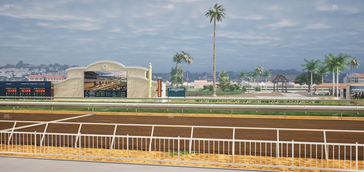 Del Mar Thoroughbred Club - Section Clubhouse Box 305 Lvl 1 Seat View