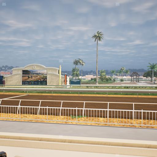 Del Mar Thoroughbred Club - Section Clubhouse Box 305 Lvl 1 Seat View