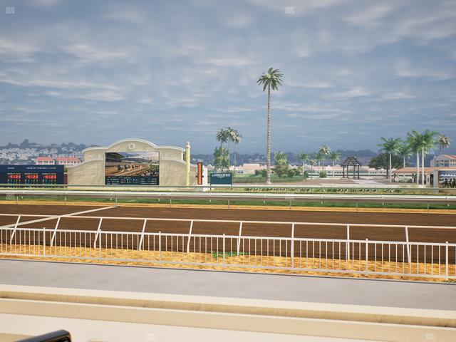 Del Mar Thoroughbred Club - Section Clubhouse Box 305 Lvl 1 Seat View