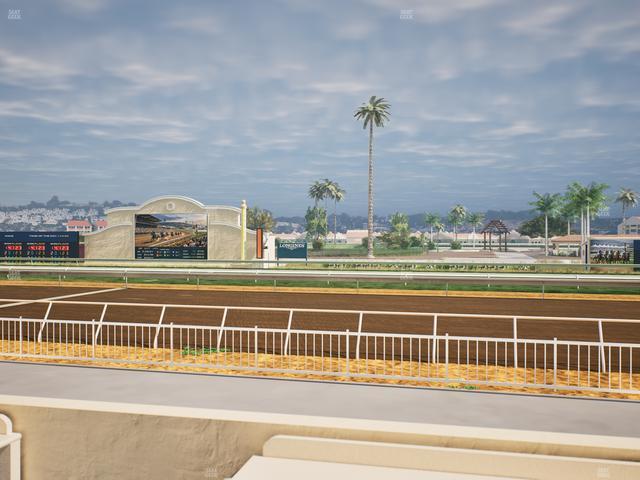 Del Mar Thoroughbred Club - Section Clubhouse Box 306 Lvl 1 Seat View