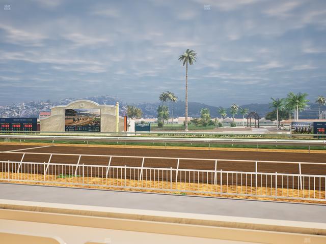 Del Mar Thoroughbred Club - Section Clubhouse Box 307 Lvl 1 Seat View