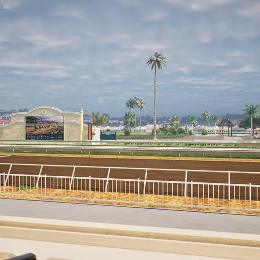 Del Mar Thoroughbred Club - Section Clubhouse Box 307 Lvl 1 Seat View
