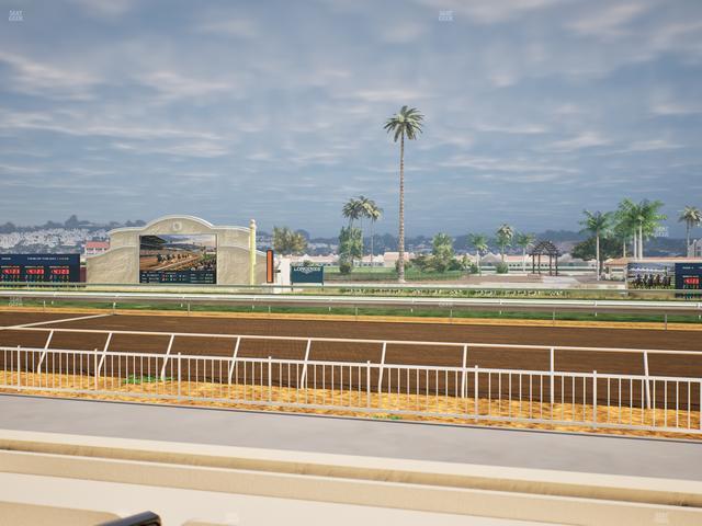 Del Mar Thoroughbred Club - Section Clubhouse Box 307 Lvl 1 Seat View