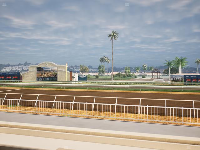 Del Mar Thoroughbred Club - Section Clubhouse Box 308 Lvl 1 Seat View