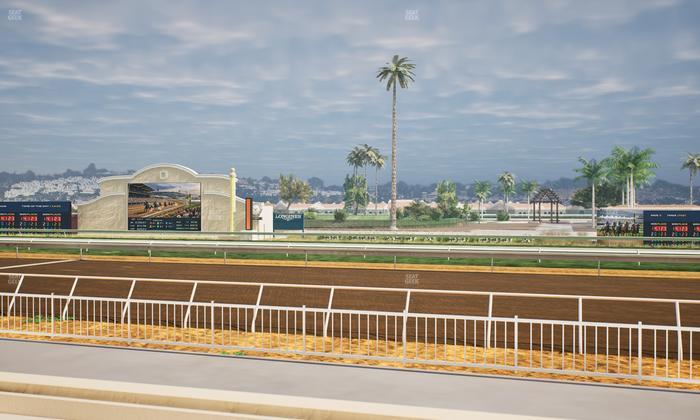 Del Mar Thoroughbred Club - Section Clubhouse Box 308 Lvl 1 Seat View
