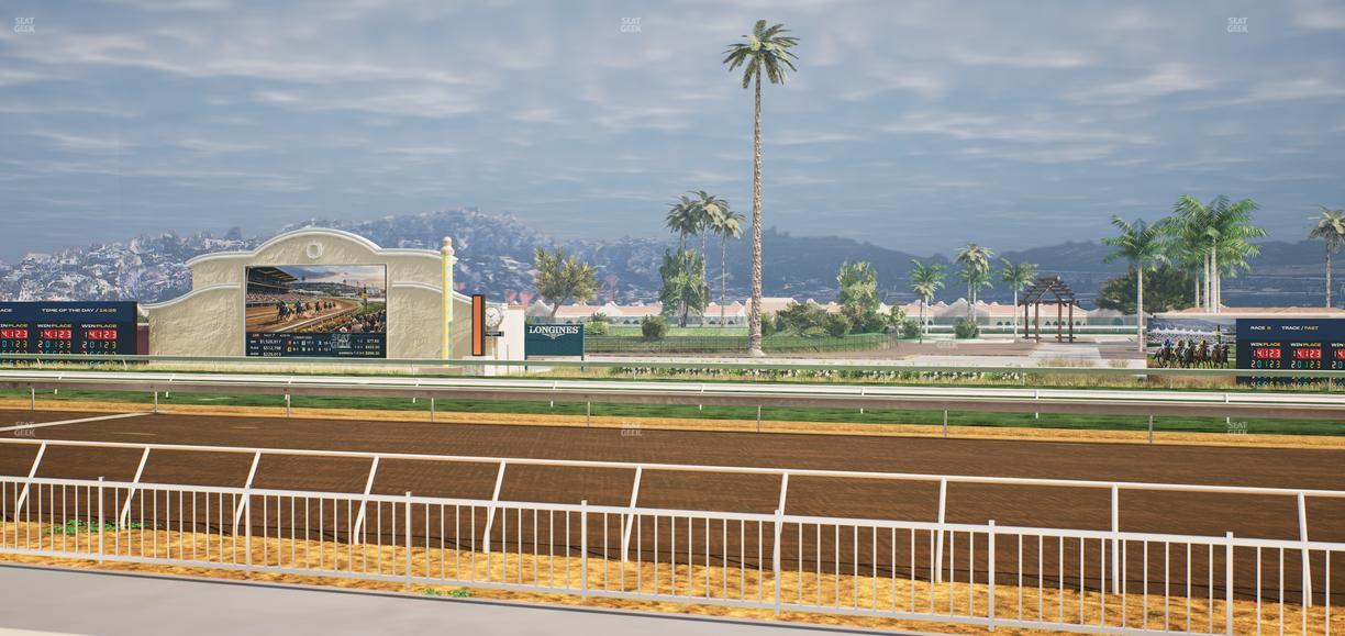 Del Mar Thoroughbred Club - Section Clubhouse Box 308 Lvl 1 Seat View