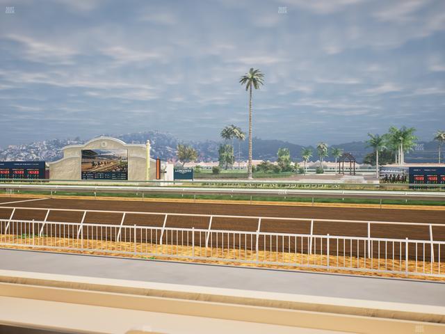 Del Mar Thoroughbred Club - Section Clubhouse Box 308 Lvl 1 Seat View