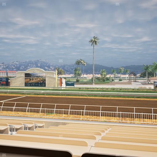 Del Mar Thoroughbred Club - Section Clubhouse Box 4 A Lvl 2 Seat View