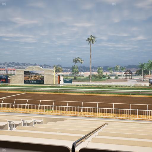Del Mar Thoroughbred Club - Section Clubhouse Box 4 A Lvl 2 Seat View