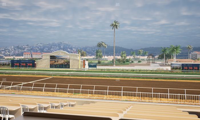 Del Mar Thoroughbred Club - Section Clubhouse Box 4 B Lvl 2 Seat View