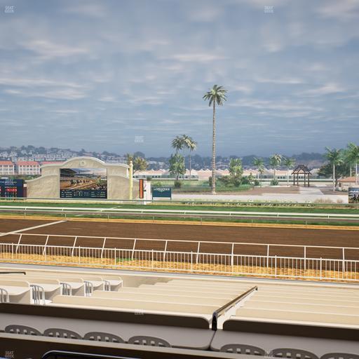 Del Mar Thoroughbred Club - Section Clubhouse Box 4 B Lvl 2 Seat View