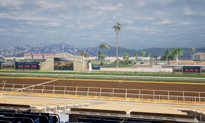 Del Mar Thoroughbred Club - Section Clubhouse Box 4 D Lvl 2 Seat View