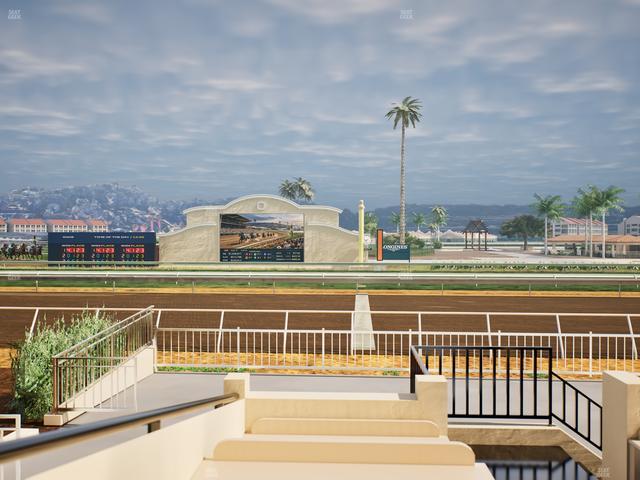 Del Mar Thoroughbred Club - Section Clubhouse Box 401 Lvl 1 Seat View