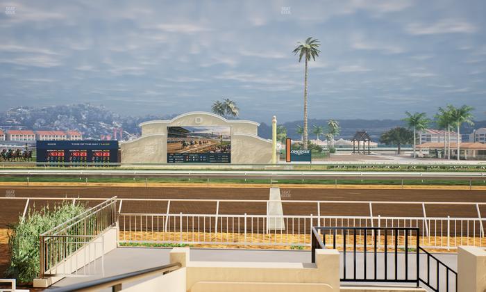 Del Mar Thoroughbred Club - Section Clubhouse Box 401 Lvl 1 Seat View