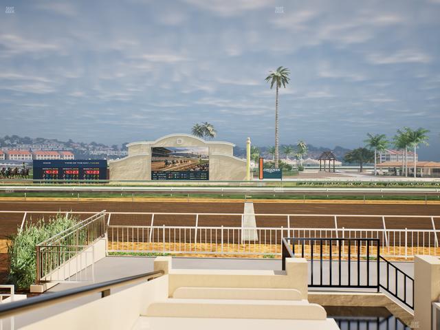 Del Mar Thoroughbred Club - Section Clubhouse Box 401 Lvl 1 Seat View