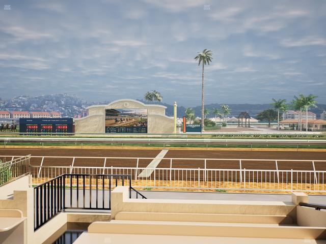 Del Mar Thoroughbred Club - Section Clubhouse Box 402 Lvl 1 Seat View