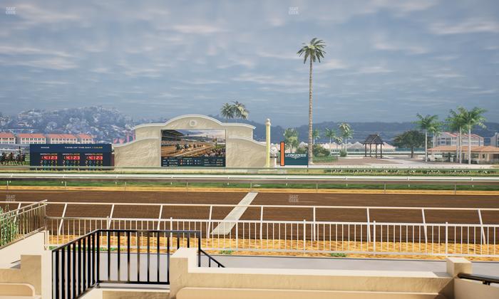 Del Mar Thoroughbred Club - Section Clubhouse Box 402 Lvl 1 Seat View