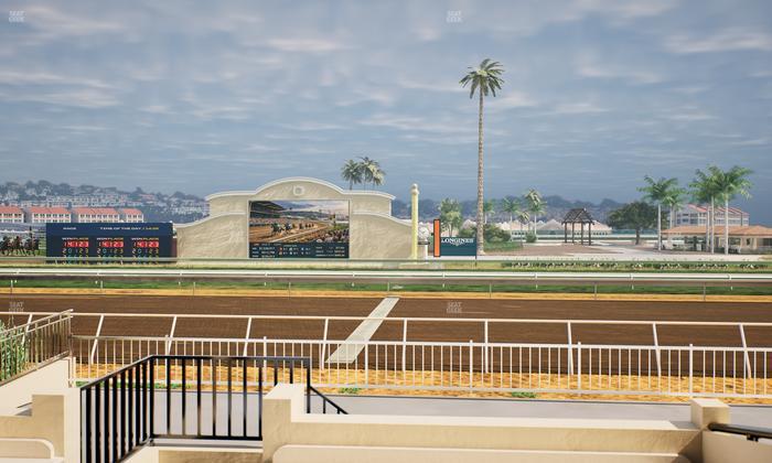Del Mar Thoroughbred Club - Section Clubhouse Box 402 Lvl 1 Seat View
