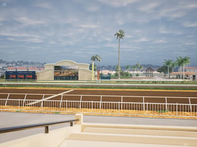 Del Mar Thoroughbred Club - Section Clubhouse Box 403 Lvl 1 Seat View