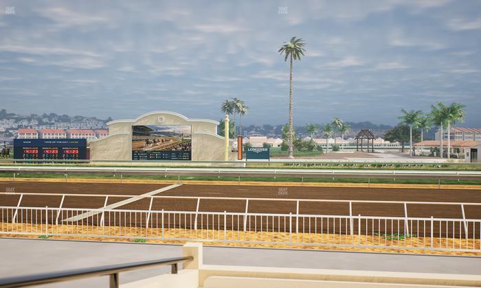 Del Mar Thoroughbred Club - Section Clubhouse Box 403 Lvl 1 Seat View