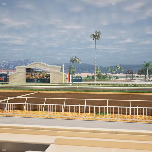 Del Mar Thoroughbred Club - Section Clubhouse Box 404 Lvl 1 Seat View
