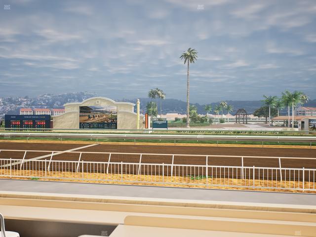 Del Mar Thoroughbred Club - Section Clubhouse Box 404 Lvl 1 Seat View