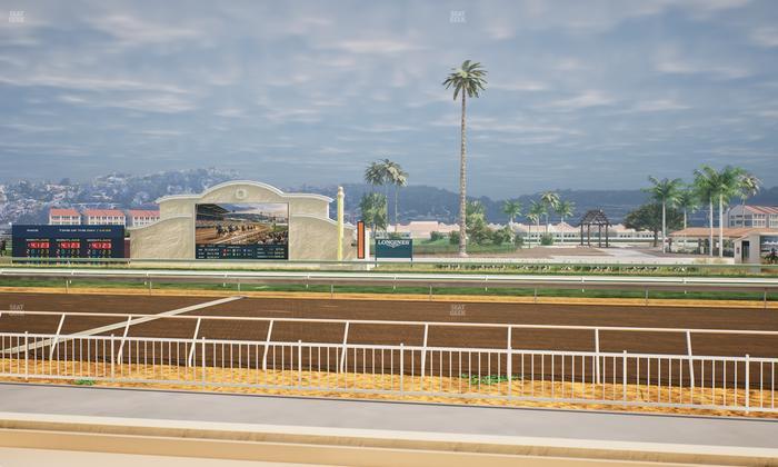 Del Mar Thoroughbred Club - Section Clubhouse Box 404 Lvl 1 Seat View