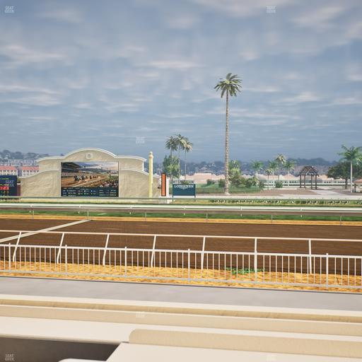 Del Mar Thoroughbred Club - Section Clubhouse Box 404 Lvl 1 Seat View