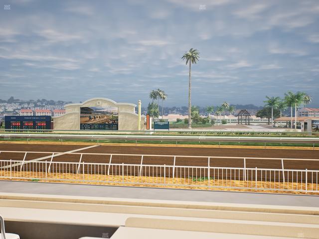 Del Mar Thoroughbred Club - Section Clubhouse Box 404 Lvl 1 Seat View