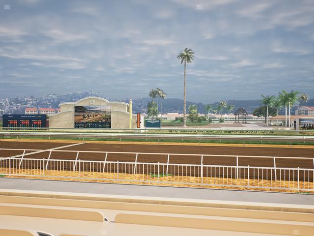 Del Mar Thoroughbred Club - Section Clubhouse Box 405 Lvl 1 Seat View