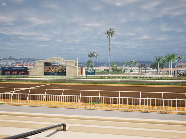 Del Mar Thoroughbred Club - Section Clubhouse Box 405 Lvl 1 Seat View