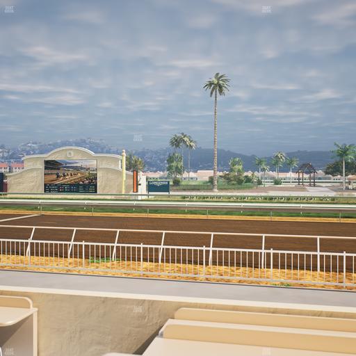 Del Mar Thoroughbred Club - Section Clubhouse Box 406 Lvl 1 Seat View