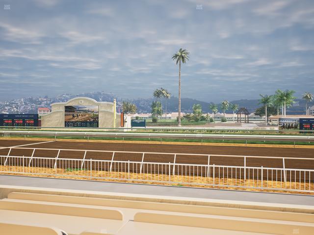 Del Mar Thoroughbred Club - Section Clubhouse Box 407 Lvl 1 Seat View
