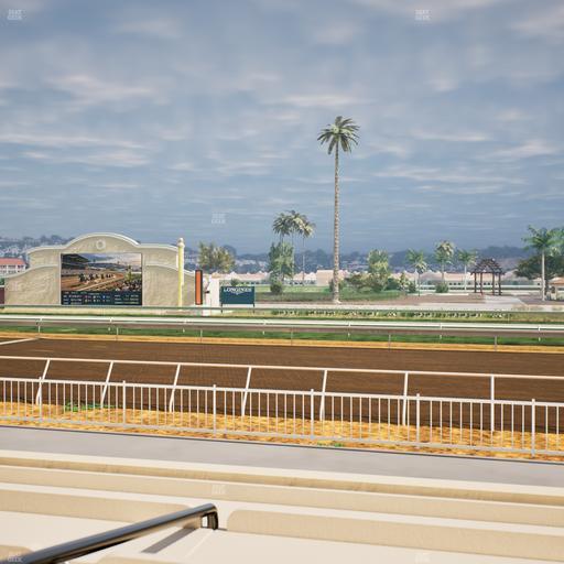 Del Mar Thoroughbred Club - Section Clubhouse Box 407 Lvl 1 Seat View