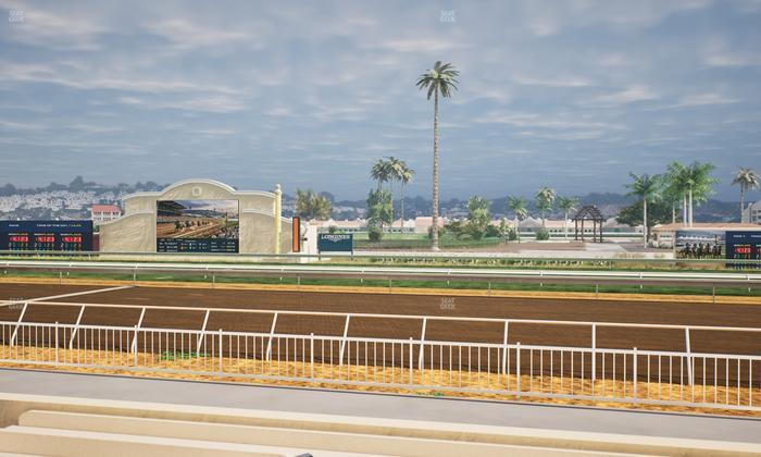 Del Mar Thoroughbred Club - Section Clubhouse Box 407 Lvl 1 Seat View