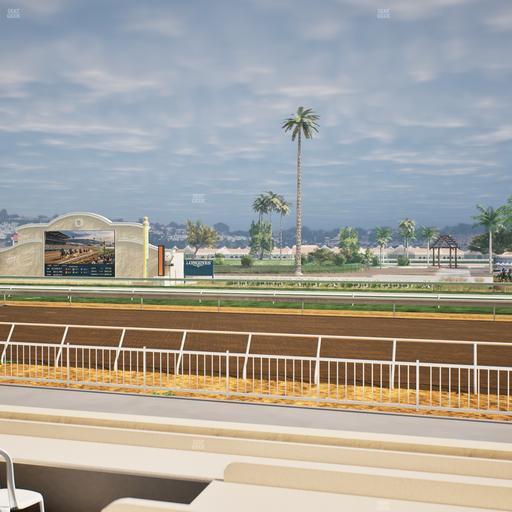 Del Mar Thoroughbred Club - Section Clubhouse Box 408 Lvl 1 Seat View