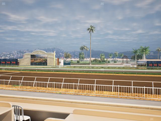 Del Mar Thoroughbred Club - Section Clubhouse Box 408 Lvl 1 Seat View